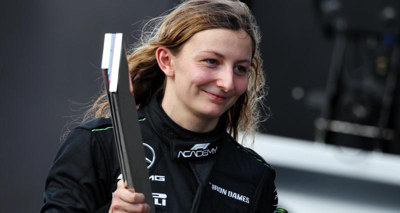  - La jeune espoir Mercedes Doriane Pin rejoint une nouvelle compétition en monoplace