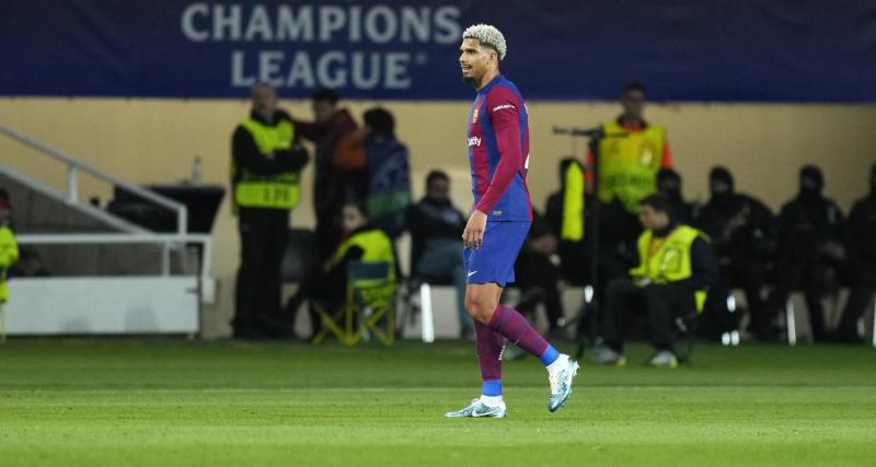  - Barça – PSG : après le tacle de Gündogan, Araujo lui répond sèchement
