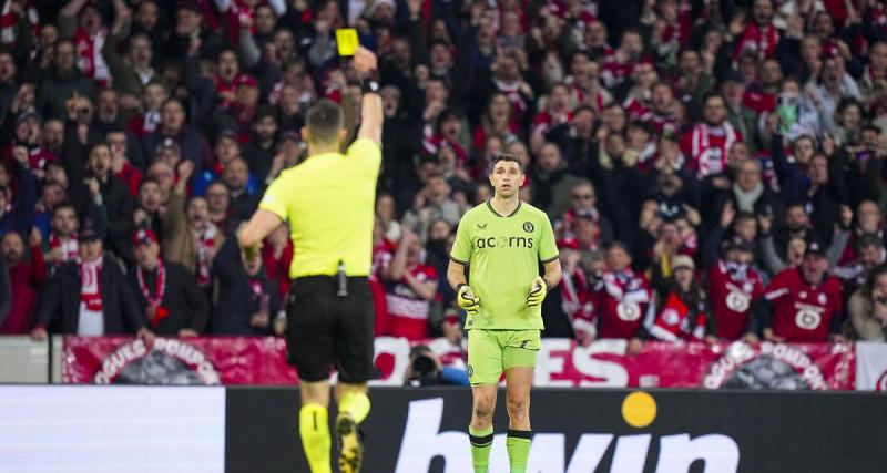  - Lille - Aston Villa : pourquoi Martinez n'a pas été expulsé