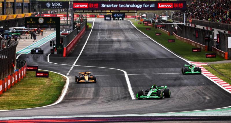  - Vidéo - Deux départs de feu sur le circuit du GP de Chine !