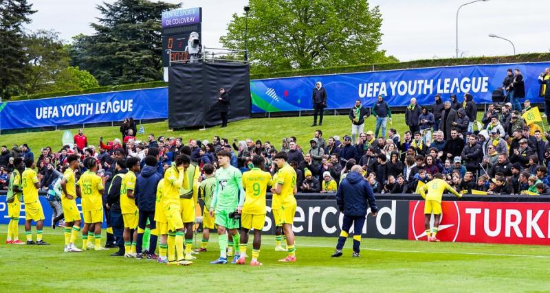  - Youth League : la détresse des Nantais après la défaite contre l’Olympiakos