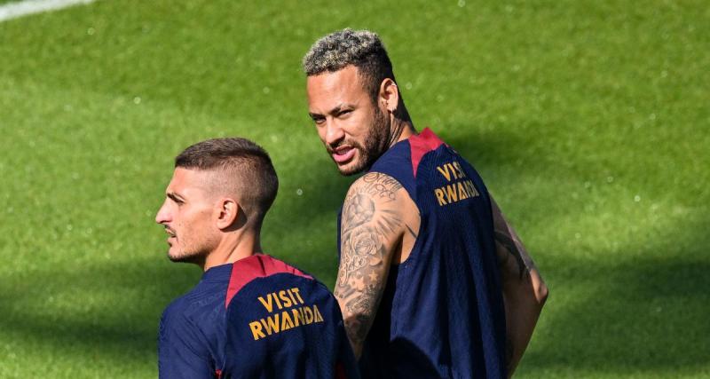  - PSG : les émouvantes retrouvailles entre Verratti et Neymar