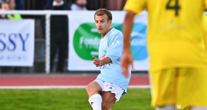  - Emmanuel Macron va jouer avec Hazard, Drogba et Laure Boulleau !