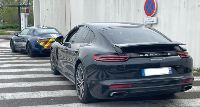  - 195 km/h en Porsche sur l'autoroute, l’automobiliste envoie sa voiture de société à la fourrière
