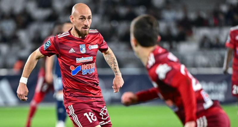  - Gaétan Courtet (Dunkerque) : "L'arbitre était de leur côté" peste l'attaquant 