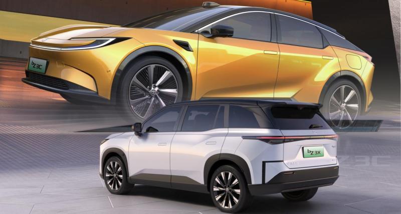  - Toyota dévoile les bZ3C et bZ3X, un crossover et un SUV électriques