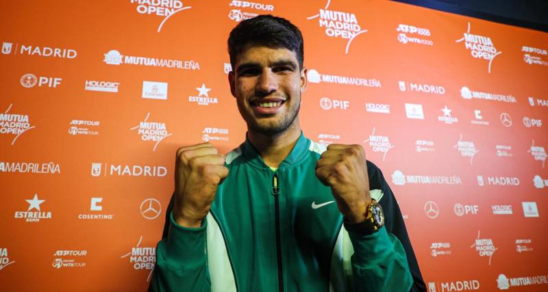  - Tennis : Alcaraz fait une grosse révélation sur sa participation au tournoi de Madrid