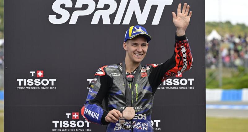  - Moto GP : la réaction amusante de Quartararo après sa pénalité et la perte de son podium