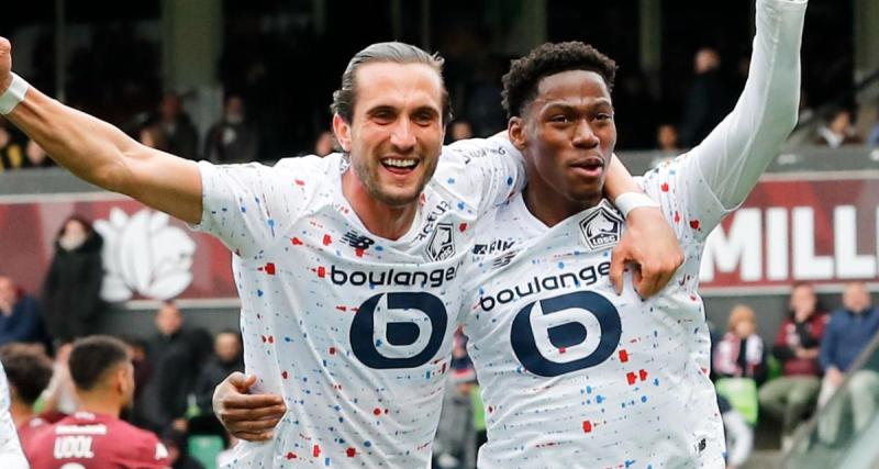  - Lille s'impose à Metz