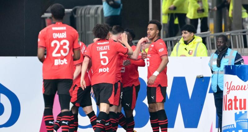  - À la pause, Rennes mène d’une courte tête contre Brest 