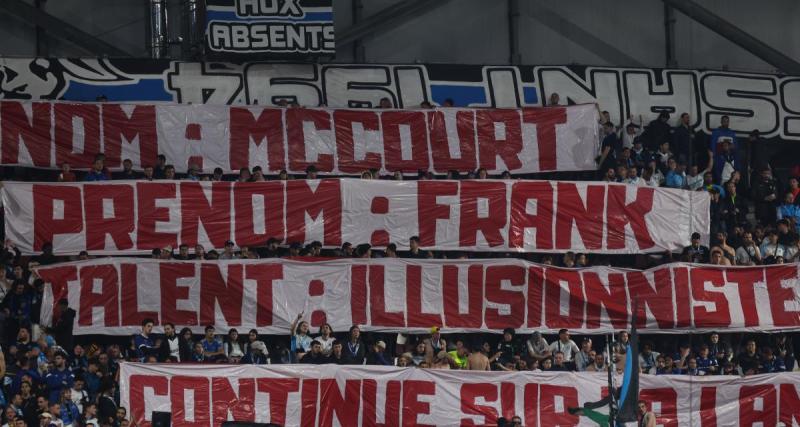  - OM : une banderole cinglante pousse McCourt à partir !