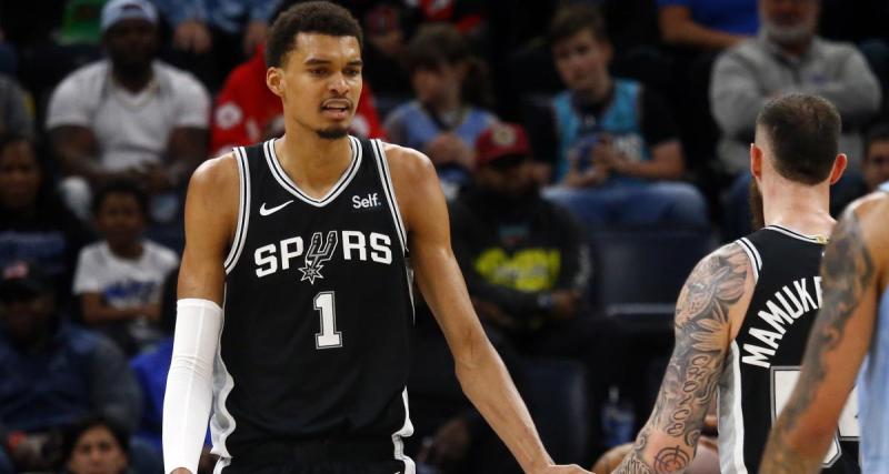  - NBA : une photo de Wembanyama enflamme les USA en vue de l'avenir des Spurs 