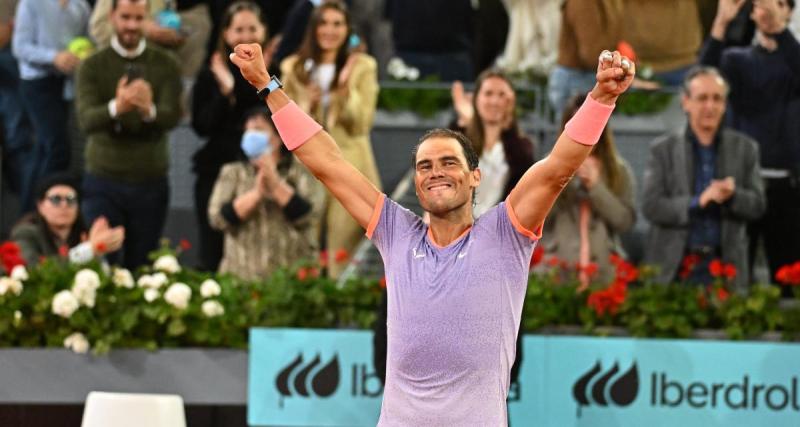  - Tennis : Rafael Nadal s’est fait peur mais s’impose face à Cachin !