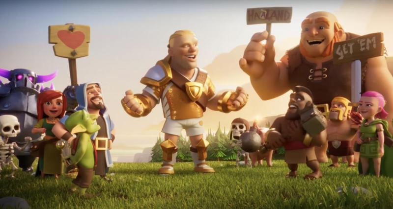  - Un célèbre attaquant de Manchester City arrive dans Clash of Clans !