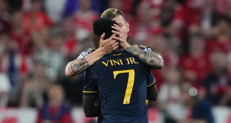  - Bayern – Real Madrid : le bel hommage de Vinicius à Toni Kroos