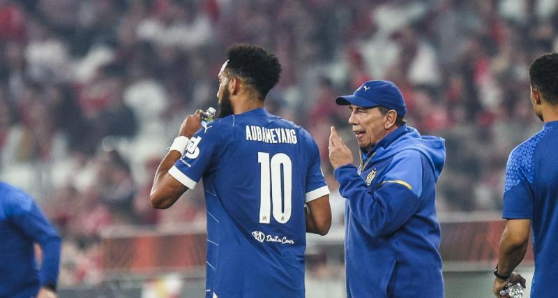  - OM : "Quelque chose de normal", Gasset pas étonné par Aubameyang 