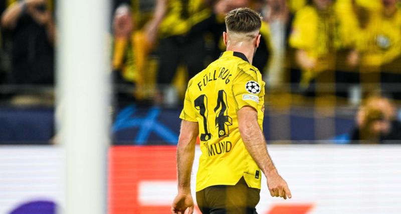  - Dortmund : Füllkrug pense « qu’il y aurait dû avoir pénalty » sur la poussette de Mendes