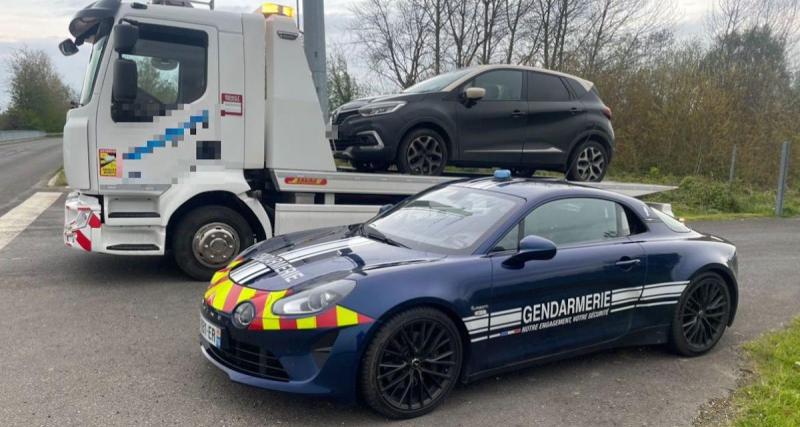  - L’automobiliste veut tester la vitesse maximale de sa voiture, les gendarmes le stoppent dans son élan