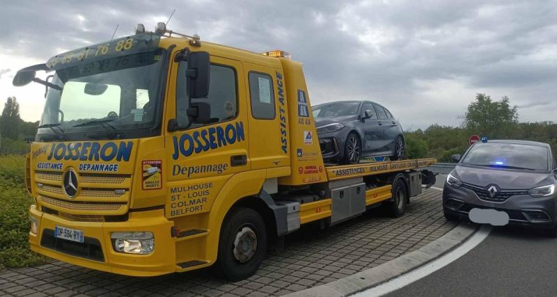  - Un automobiliste flashé à 209 km/h sur une nationale limitée à 90, cet excès de vitesse lui coûte sa BMW