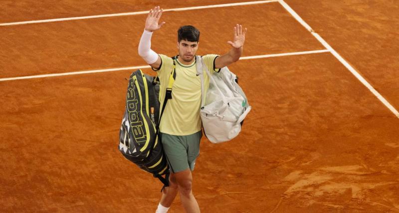  - Tennis : la présence d’Alcaraz à Roland-Garros de moins en moins certaine