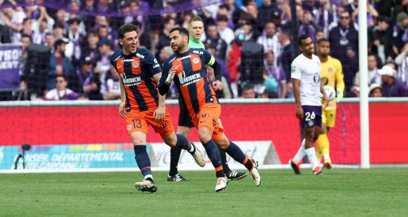  - À dix, Montpellier arrache la victoire à Toulouse et officialise son maintien