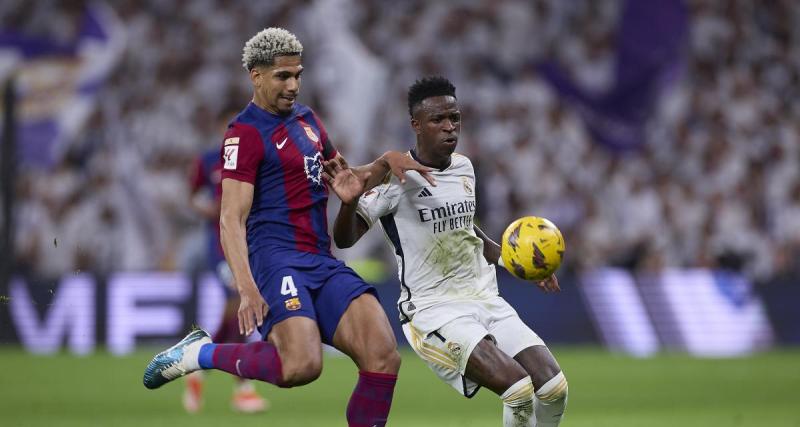  - Real Madrid, Barça : le petit troll de Vinicius à Araujo après le titre de champion