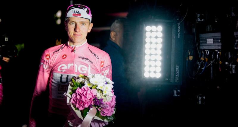  - Giro : la réponse hilarante de Pogacar après son attaque folle dans le sprint