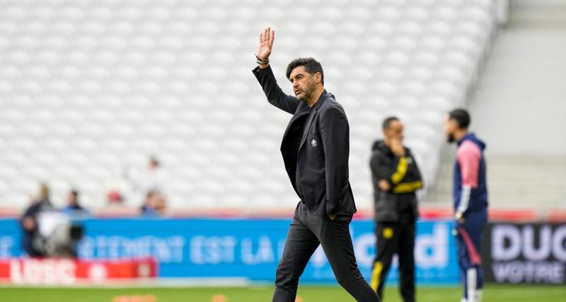  - LOSC : les détails de l'offre de l'OM à Paulo Fonseca