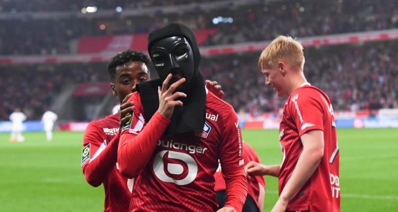 - LOSC : Edon Zhegrova célèbre son but avec le masque d'un rappeur 