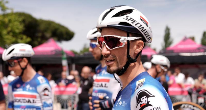  - Giro : quand les réseaux s'enflamment au sujet d'un geste de Lefevere à Alaphilippe