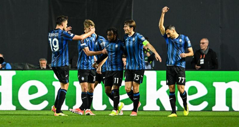  - Ligue Europa : l’ouverture du score de Lookman (Atalanta) contre l’OM