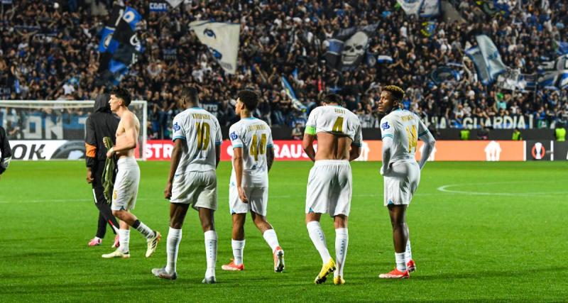  - OM : les chiffres terribles après la rouste subie face à l'Atalanta