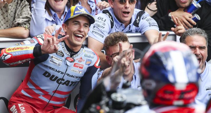  - Vidéo - Neuf places gagnées en un tour : Marc Marquez supersonique au départ de la course sprint