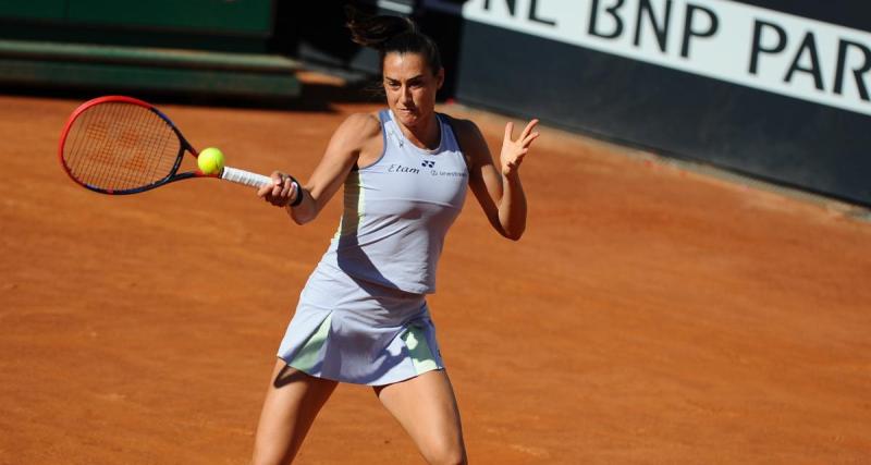  - WTA Rome : Caroline Garcia revient sur le public hostile lors de son entrée en lice