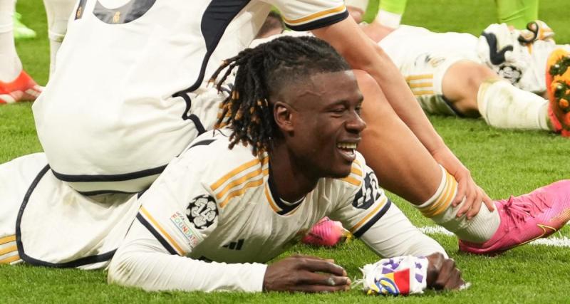  - Real Madrid : la drôle de mésaventure de Camavinga pendant les célébrations