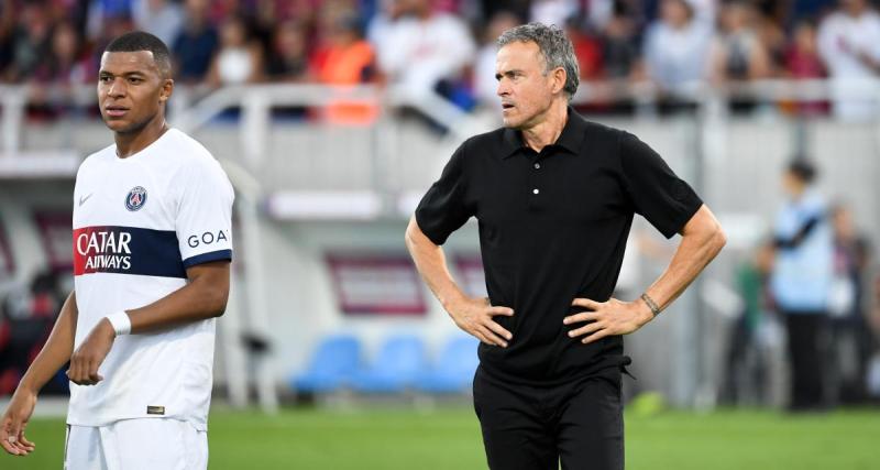  - PSG : une justification très étrange de Luis Enrique au sujet de Kylian Mbappé 
