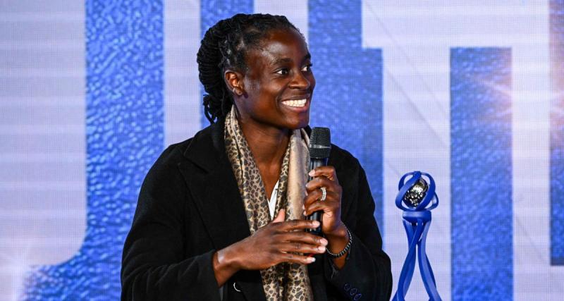  - Trophées UNFP : la réaction de Chawinga, meilleure joueuse de D1 !