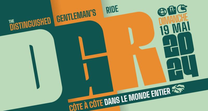  - La Distinguished Gentleman's Ride, rassemblement pour la recherche et la santé masculine