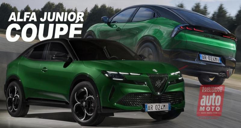  - Une déclinaison coupé du nouveau SUV Alfa Romeo Junior, ça donnerait quoi ?