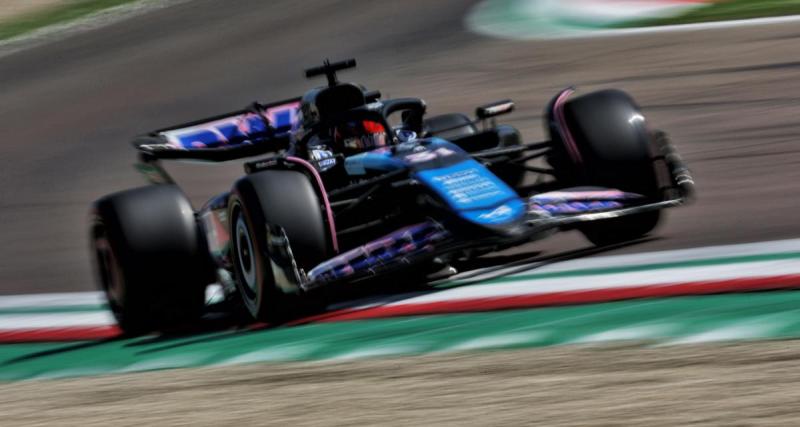  - F1 : « la voiture est très difficile à conduire », le constat d’Ocon aux qualifications d’Emilie-Romagne
