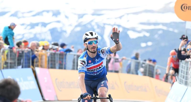  - VIDEO – Giro : le superbe cadeau d’Alaphilippe pour un coureur…dans une boîte de pizza à son effigie !