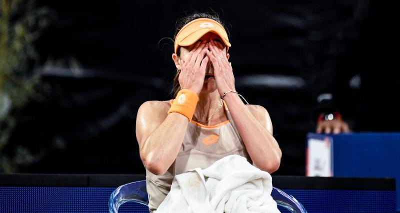  - Tennis : Alizé Cornet au bord des larmes après sa défaite à Strasbourg, son avant-dernier tournoi avant la retraite