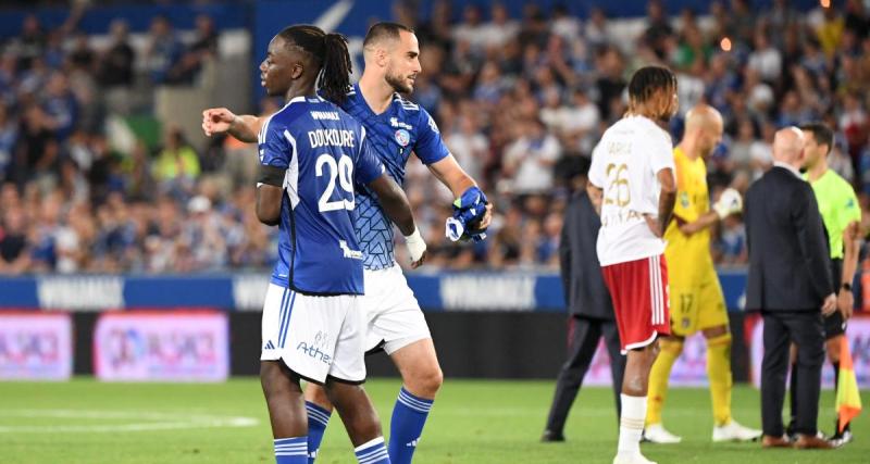  - Strasbourg : Ismaël Doukouré et Lucas Perrin sur le départ