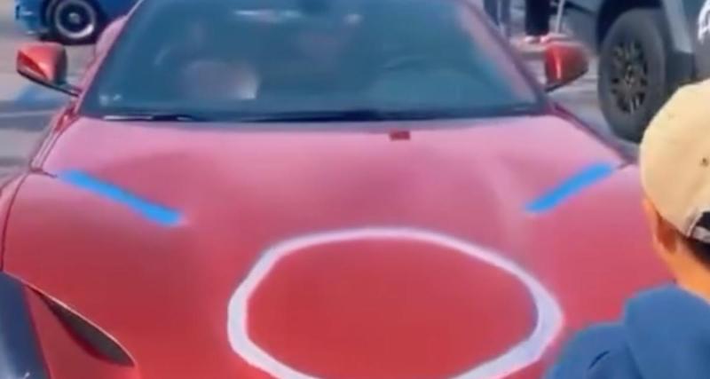  - VIDEO Ce jeune artiste de 11 ans customise une Ferrari, pas sûr que les puristes apprécient…