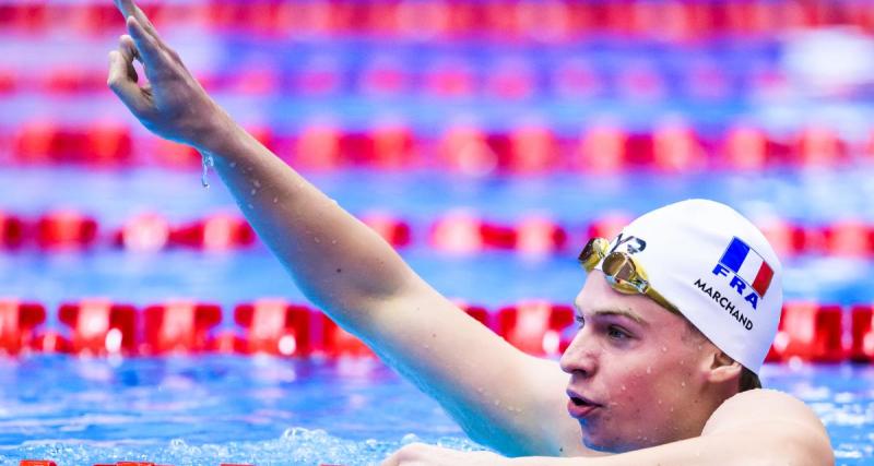  - Natation : à quelques mois des JO, Marchand impressionne et s’approche d’un record