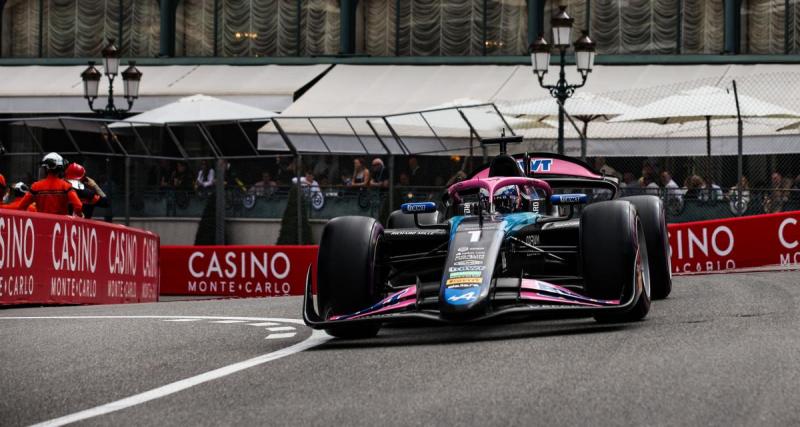  - GP de Monaco de F2 : Victor Martins dans le mur, le classement de la course sprint 