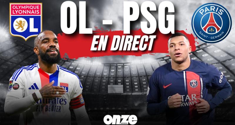  - OL - PSG en direct : Paris s'adjuge son quinzième titre, revivez la finale en Live !