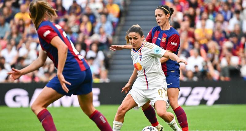  - L’OL et le Barça dos-à-dos à la pause