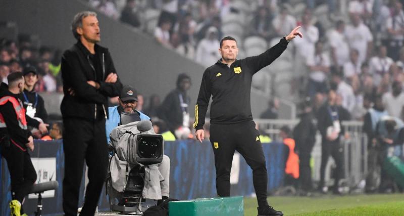  - OL - PSG : les regrets de Pierre Sage sur la première mi-temps de son équipe