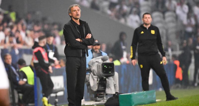  - PSG : "Bravo à l'équipe", Luis Enrique félicite ses joueurs après la victoire contre l’OL 